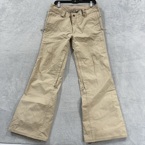 686 Pants - 686 Mannual Ski Snow Pants Women Small Beige Active